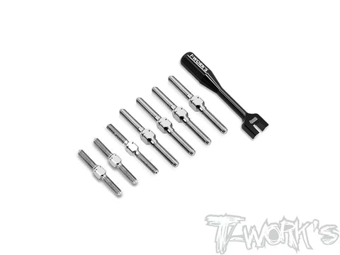 TB-SD3.0    64 Titanium  Turnbuckle Set ( For Yokomo SD3.0 )