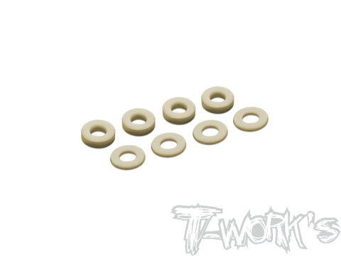 TO-357-MP11     Peek Shock Shaft Guides ( For Kyosho MP11 )