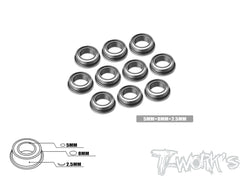 BB    Precision Ball Flange Bearing (10pcs.)-Multi size options