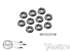 BB    Precision Ball Flange Bearing (10pcs.)-Multi size options