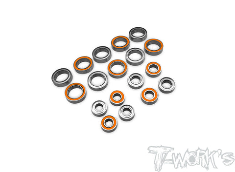 BBS-EB410   Precision Ball Bearing Set  ( For TEKNO EB410 / EB410.2 ) 18pcs.