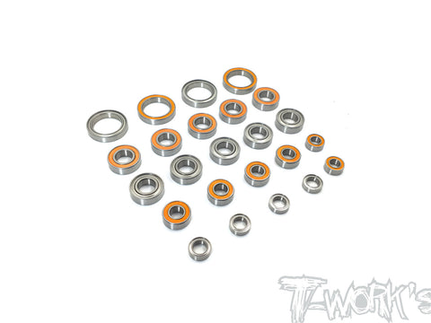 BBS-MBX8 Precision Ball Bearing Set ( For Mugen MBX8/MBX8T/MBX8R/MBX8TR ) 24pcs.