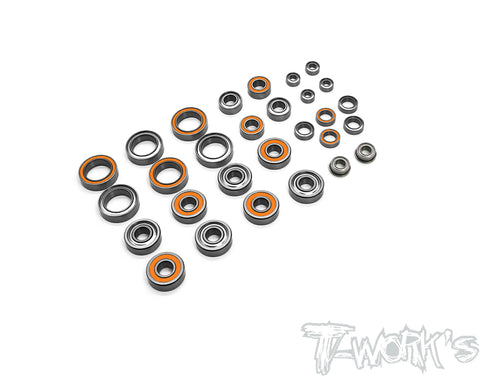 BBS-SRX4  Precision Ball Bearing Set  ( For Serpent SRX4 gen3 ) 29pcs.