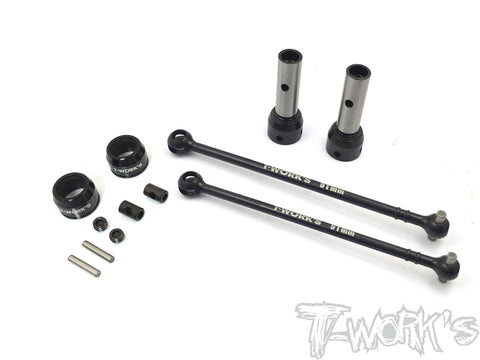 C-MP9-91 Steel CVD Set 91mm ( For Kyosho MP9 TKI3/GT3 R. )  2pcs.