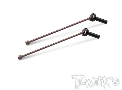 C-RC8T4   Steel F & R CVD Set 131mm ( For Team Associated RC8 T4/T4E )  2pcs.