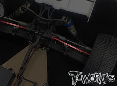 C-RC8T4   Steel F & R CVD Set 131mm ( For Team Associated RC8 T4/T4E )  2pcs.