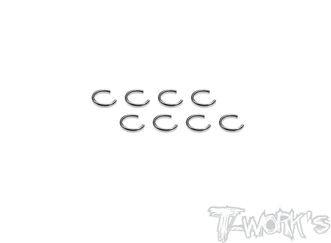 CC-X423	  Driver Shaft C-Clip ( For Xray X4'23   )  8pcs.