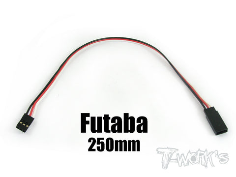 EA-006 Futaba Extension with 22 AWG heavy wires 250mm