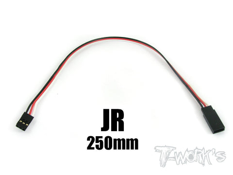 EA-012 JR Extension with 22 AWG heavy wires 250mm