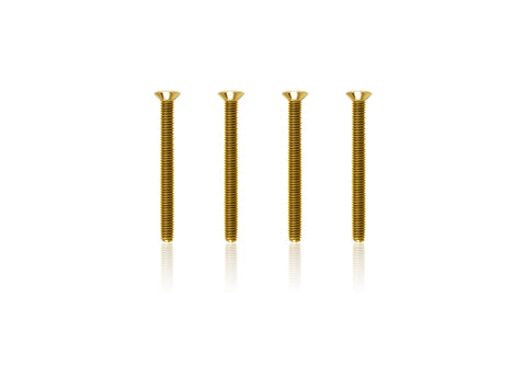 GSS-330C	   3mmx30mm  Gold Plated Steel Hex. Countersink Screws（4pcs.）