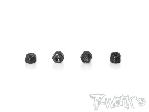 SS-2LN  Steel M2 Lock Nuts （ 4pcs. )