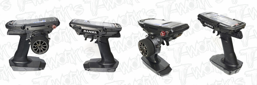 TS-045 Shiny Graphite Sticker (For Sanwa & Airtronics M17 ) – T-Work's ...