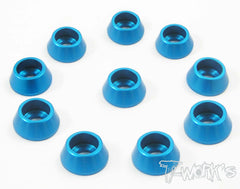 TA-003 Anodized Aluminum M3 Hex. Socket Cap Washer (10 pcs)