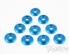 TA-004 Anodized Alum M3 Buttom Head Screw Washers (10 pcs)