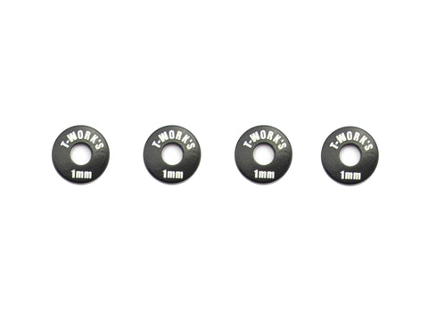 TA-029 Aluminum Wheel Shim 1mm 4 pcs.