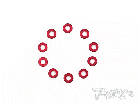 TA-090 7075-T6 3x1.5mm Bore Washer 10Pcs.