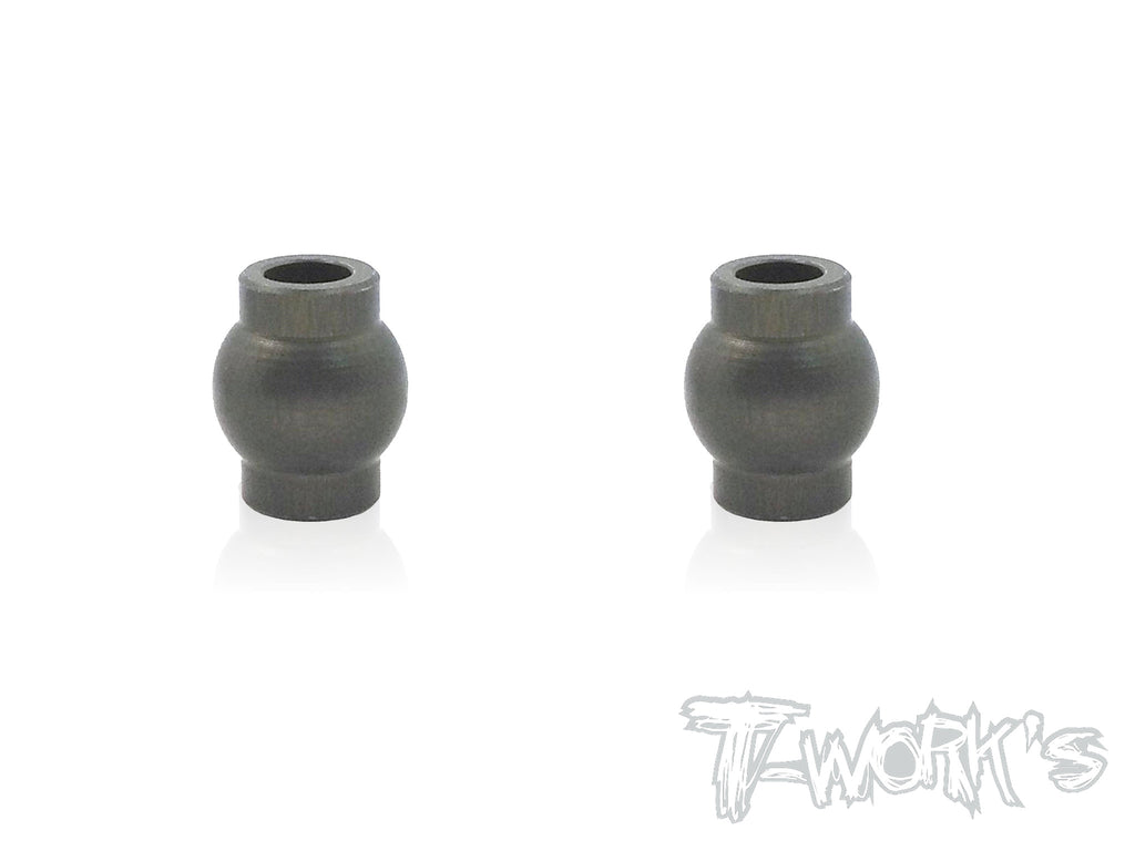 TO-104-D  7075-T6 Hard Coated Alum.7mm Mounting Ball  ( For  Hong Nor & OFNA X3/X3E Sabre,IGT8) 2pcs.