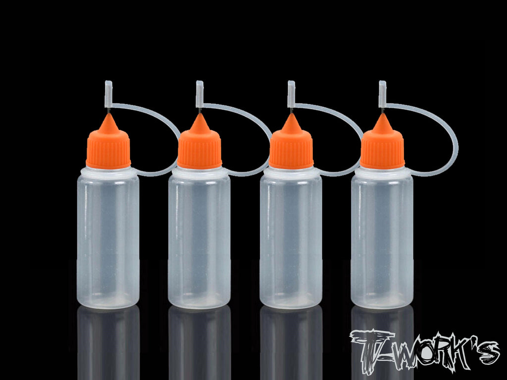 TA-106 Needle Head Oil Bottle 20cc. 4pcs. – T-Work's Products