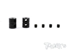 TA-108 Aluminum Double lock 2mm Bore Collar Ver.2  2pcs.