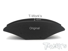 TA-115-Y Hard Foam Bumper +6mm For Yokomo BD7/BD7'16/BD8/BD8'18