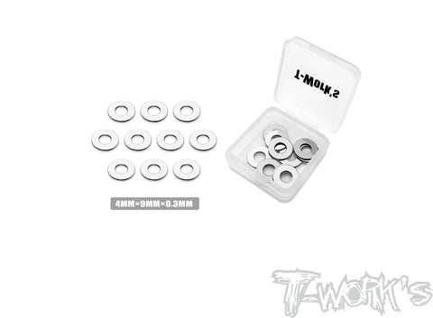 TA-123   4 x 9 Steel shim Washer ( 10pcs. )