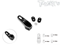 TA-141 Adjustable 7075-T6 Alum. Clamping 23T/25T Servo Horn +15mm