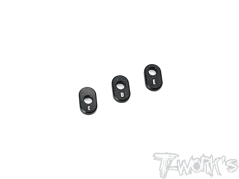 TA-142-B	Adjustable 7075-T6 Alum. Servo Horn C/D/E Spacer
