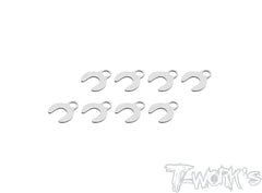 TA-152	Stainless Steel 3mm C Type Suspension Spacer 0.5mm/1mm/2mm ( 8pcs. )