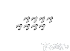 TA-152	Stainless Steel 3mm C Type Suspension Spacer 0.5mm/1mm/2mm ( 8pcs. )