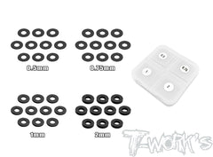 TA-154-BK Aluminum Shim 3.5 x 8.5mm Set ( Black ) Each 10pcs.