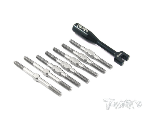 TB-017 Team C T4 Titanium Turnbuckle Set