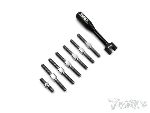TB-019 Top Racing Photon EX Titanium Turnbuckle Set