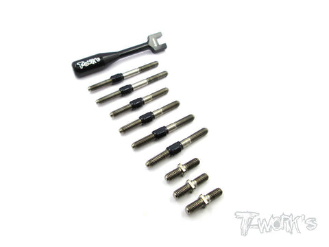 TB-042H Hybrid Titanium Turnbuckle Set  For  Yokomo BD7'15