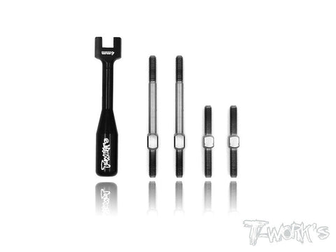 TB-055 Xray NT1 Titanium Turnbuckle Set