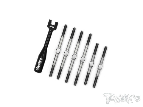 TB-056 Yokomo B-Max2 MR Ver.2 Titanium Turnbuckle Set