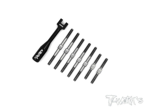TB-057 Yokomo B-Max4 Ver.3 Titanium Turnbuckle Set