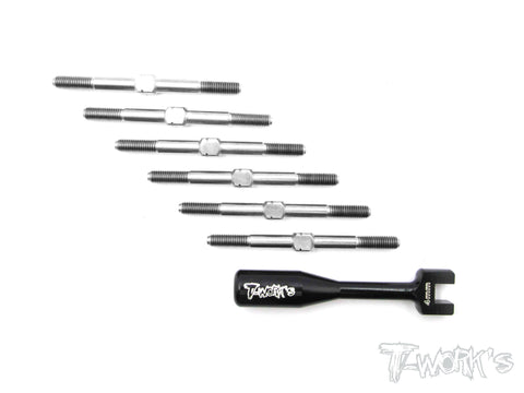 TB-066 Team Associated RC10 B5/B5M 64 Titanium Turnbuckle Set