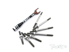 TB-068 Team Associated RC10 "91 Stealth" Titanium Turnbuckle Set