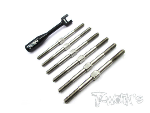 TB-069 Yokomo YZ-2 Titanium Turnbuckle Set