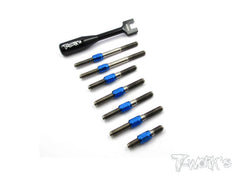 TB-071H Hybrid Titanium Turnbuckle Set For Tamiya TRF419