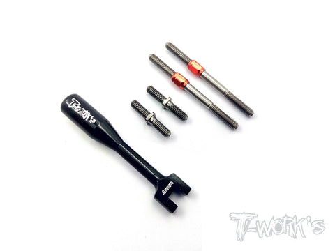 TB-079H Hybrid  Titanium Turnbuckle Set (  For Xray X12 /X12'16/X12'17/X12'18 EU/X12'18 US 2019 EU/US)