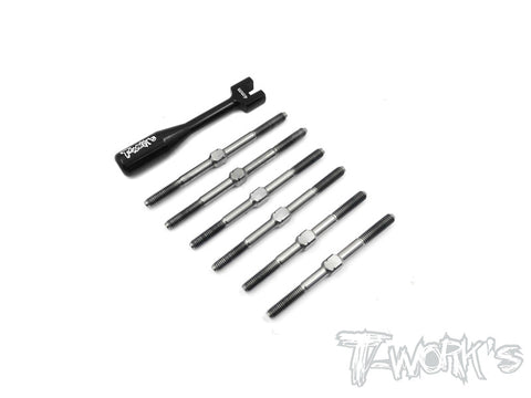 TB-090 64 Titanium Turnbuckle Set ( For Yokomo YZ-4 )