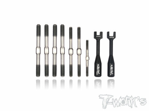 TB-092 64 Titanium Turnbuckle Set For TEKNO NB48.3