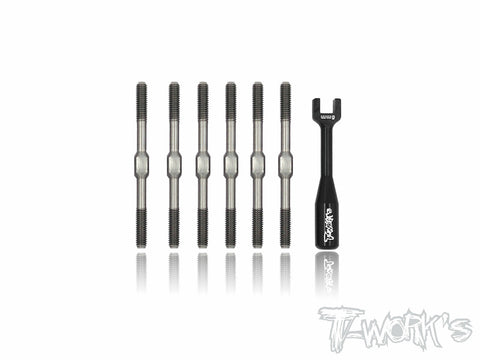 TB-094 64 Titanium Turnbuckle Set For TEKNO EB48SL/SCT410.3