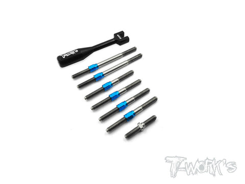 TB-110H  Hybrid Titanium Turnbuckle Set (For Team Associated TC7 / TC7.1/TC7.2)