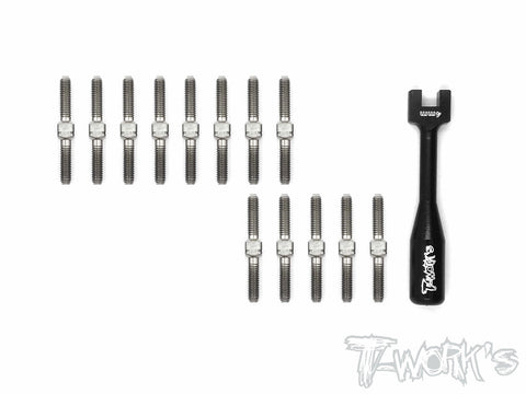 TB-116  64 Titanium Turnbuckle Set  For Serpent Project 4X