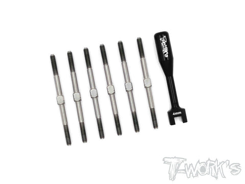 TB-124 64 Titanium Turnbuckle Set ( For Xray XB2C'17/XB2C 2018 )