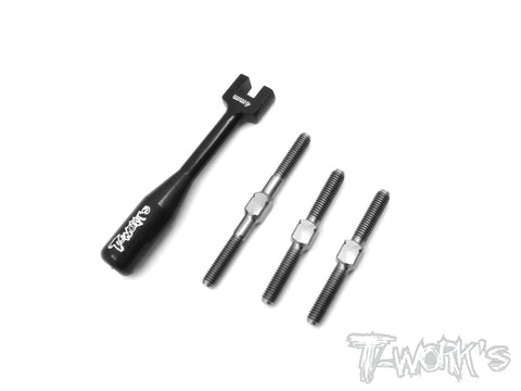 TB-130 64 Titanium Turnbuckle Set For X1 2017