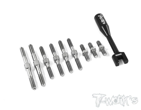 TB-131  64 Titanium Turnbuckle Set ( For Yokomo BD8 )