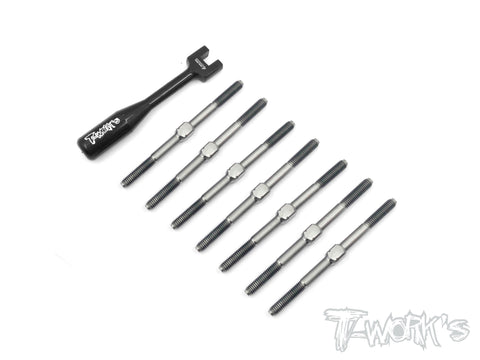 TB-132 64 Titanium Turnbuckle Set ( For Serpent Spyder SDX4  )